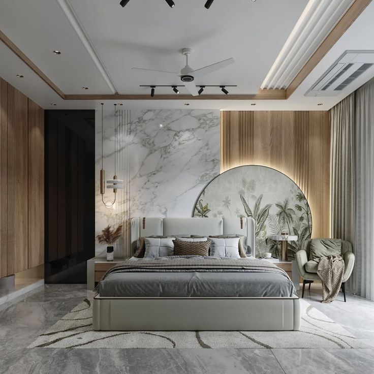 Contemporary bed design
