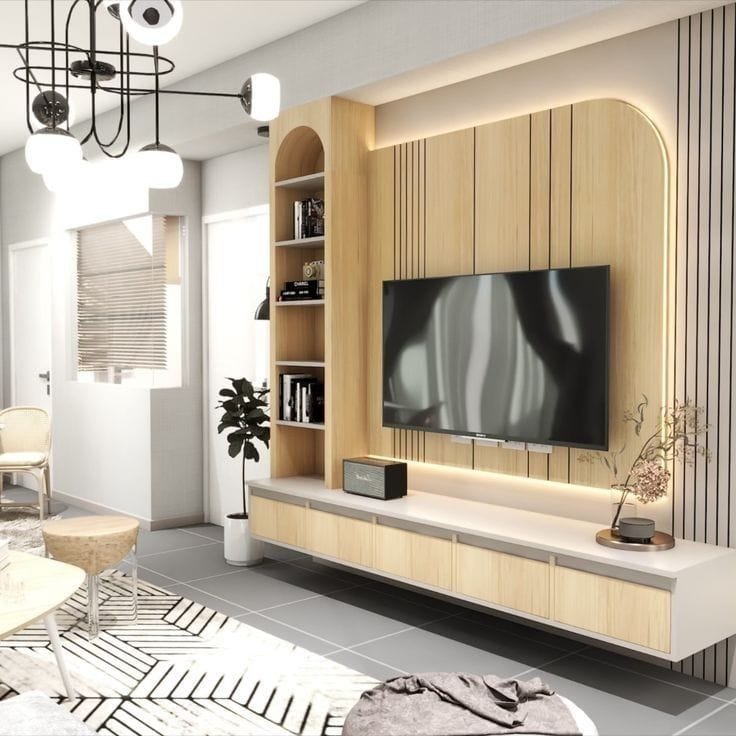 Traditional TV stand