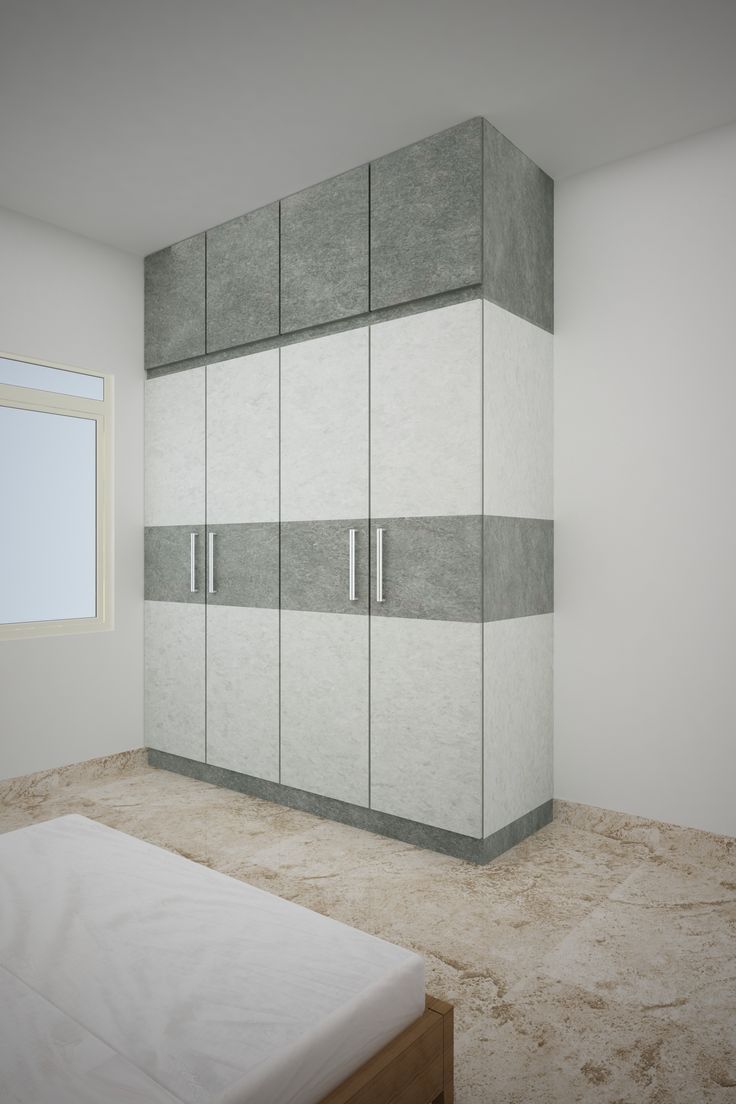 Corner wardrobe design